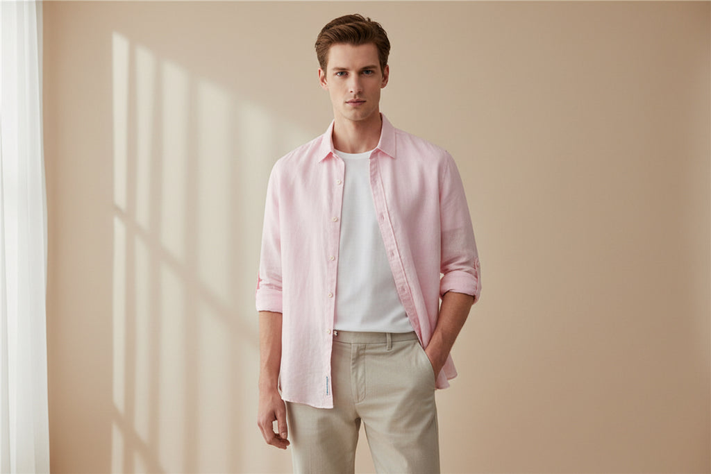 LUVXU Signature Linen Shirt–Timeless Edition