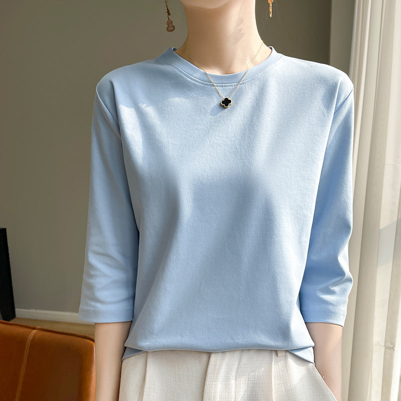 LUVXU Soft Cotton Essential Tee – Women