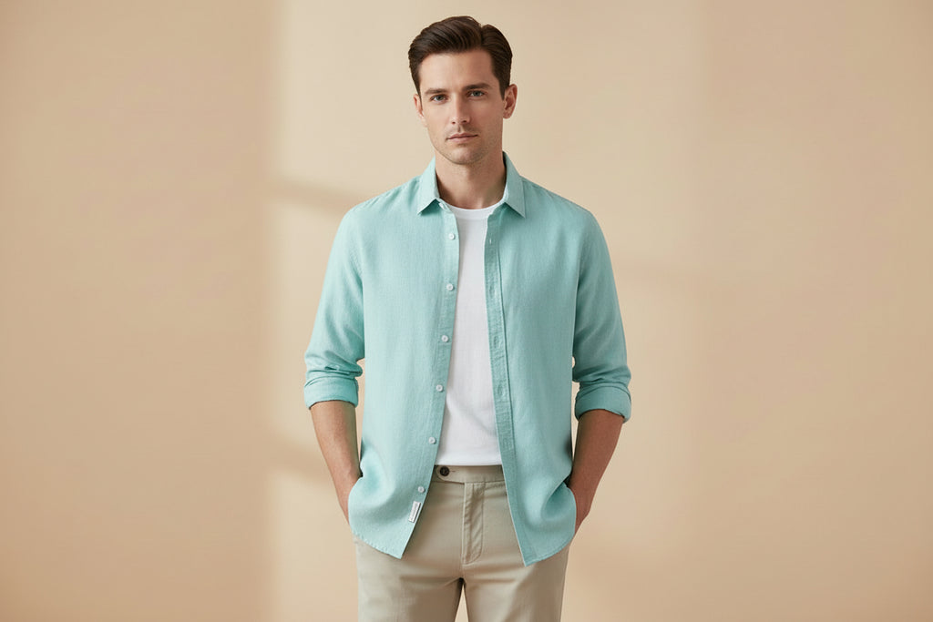 LUVXU Signature Linen Shirt–Timeless Edition