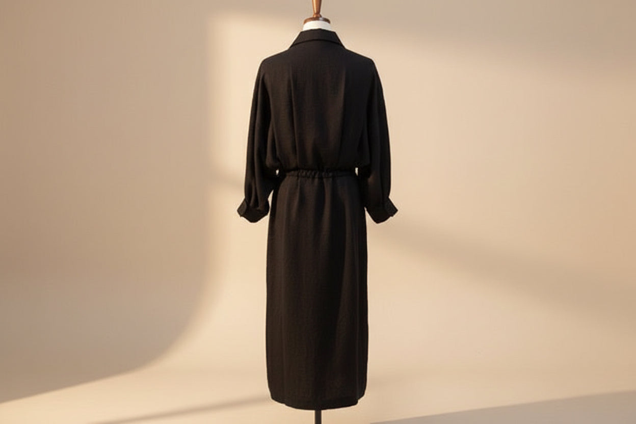 Classic Loose Shirt Dress – Effortless Look
