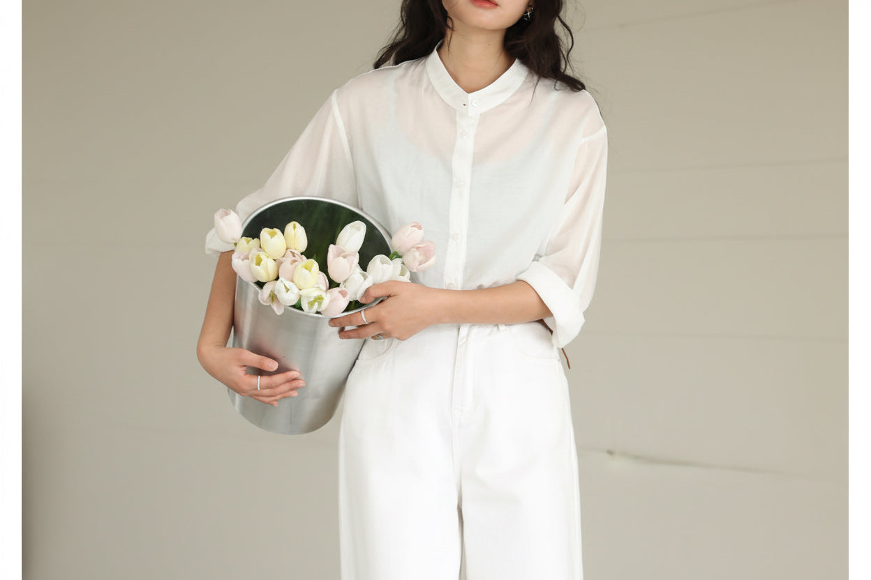LUVXU Soft Linen Shirt – Women