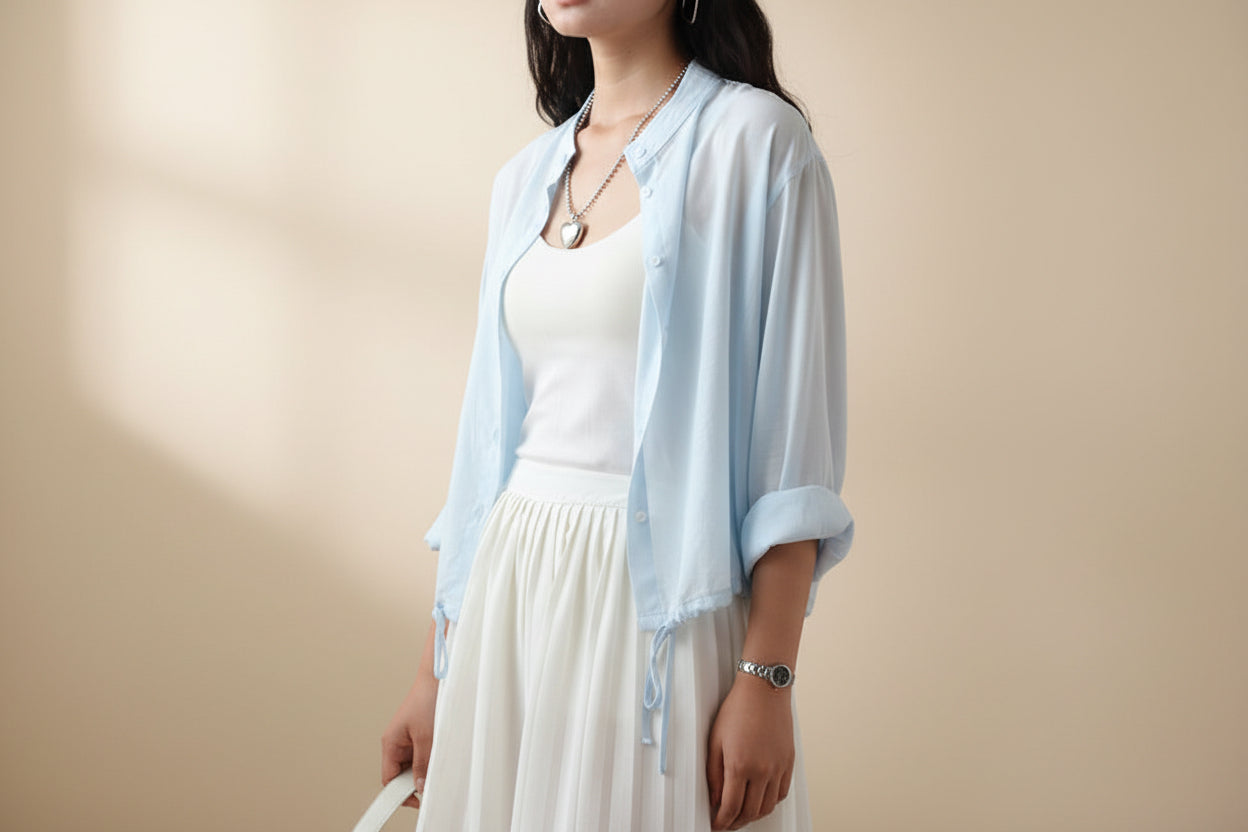 LUVXU Soft Linen Shirt – Women