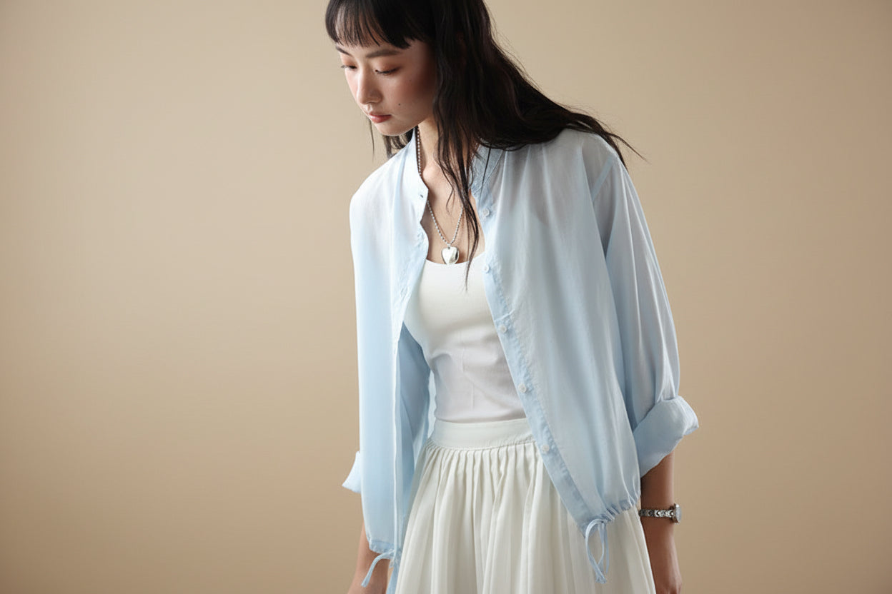 LUVXU Soft Linen Shirt – Women